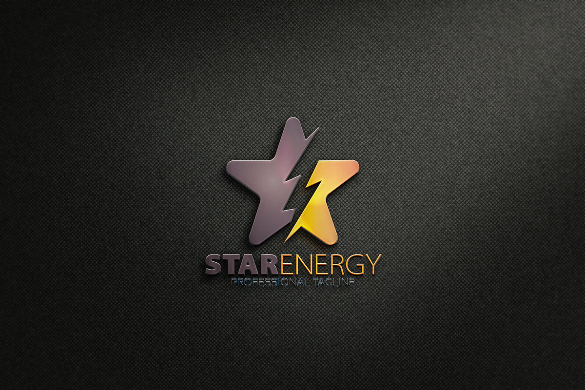Star Energy Logo, a Branding & Logo Template by essegraphic