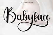 Babyface, a Handwritten Font by FreshTypeINK (Thumbnail 1 of 9)