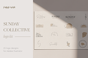 Modern Premade Logo Bundle, a Branding & Logo Template by Forth and Wild (Thumbnail 1 of 11)