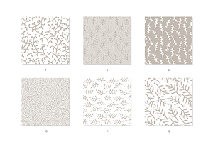 Flourish Seamless Patterns Set