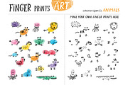 Finger prints ART, an Animal Illustration by Alena Razumova (Thumbnail 10 of 14)