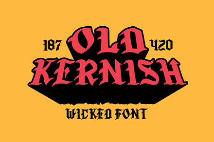 Old Kernish Font