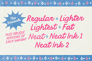 Nougatine Script Font Family, a Script Font by Nicky Laatz (Thumbnail 23 of 23)