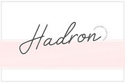 Hadron, a Script Font by Larin Type Co. (Thumbnail 1 of 8)