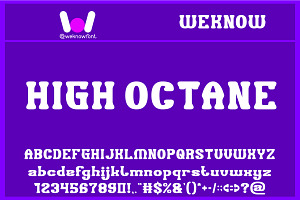 High Quality Font