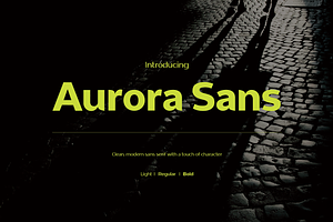 Aurora Sans