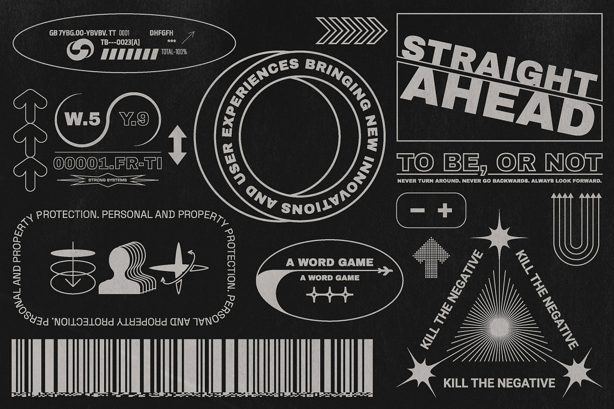 Editable Logo Badge, Shapes Kit, a Poster Template by softulka (Photo 3 of 6)