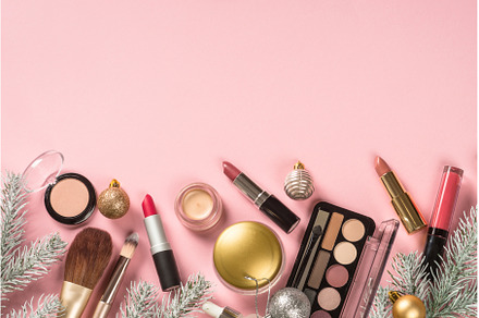 Make up products and christmas, a Holiday Photo by Nadia-nb