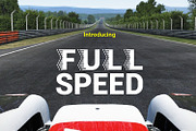 Full Speed, a Font by da_only_aan (Thumbnail 2 of 6)