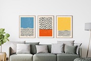 Geometric Printable Wall Art Prints, a Background Graphic by C Design Studio (Thumbnail 10 of 17)