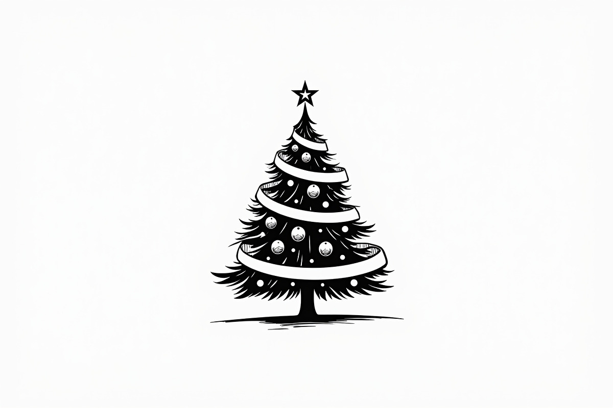 Christmas Tree Ornament Design Pack, an Illustration by musafir_fashion (Photo 10 of 21)