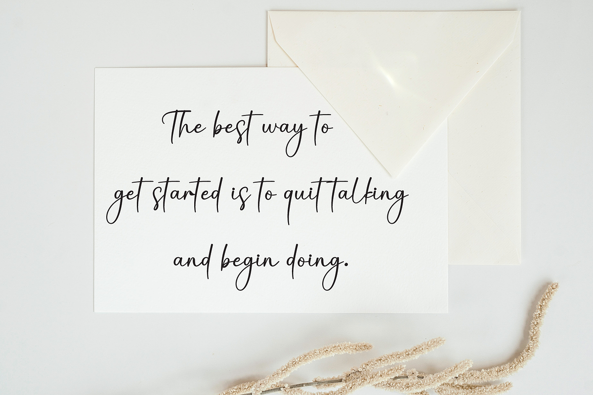 Kamala | Script Font, a Handwritten Font by Scratchones (Photo 3 of 9)