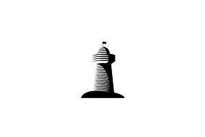 Lighthouse Vector Logo 