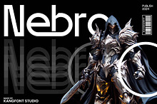 Nebro – Sans Serif Font