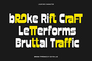 Broski - Contras Display Sans Font, a Sans Serif Font by Sekyra Lab (Thumbnail 6 of 15)