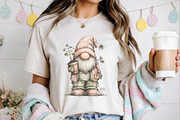 Whimsical Spring Gnome Clipart, an Illustration by OK Design (Thumbnail 5 of 6)