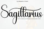 Sagittarius, a Handwritten Font by InermediaSTUDIO (Thumbnail 1 of 8)