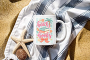 Beach and Books Coquette Summer PNG, a Seasonal Illustration by Libby Wishes (Thumbnail 5 of 5)
