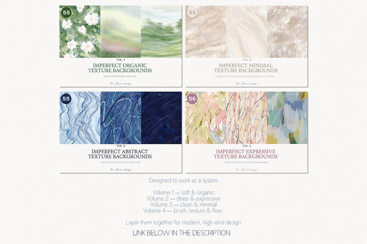 Painted Texture Backgrounds Bundle, a Background Graphic by Mio Buono (Photo 2 of 54)
