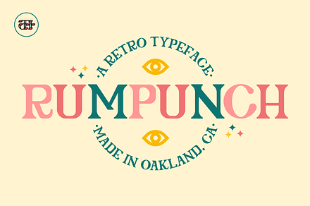 Rumpunch Serif All-Caps Display Font