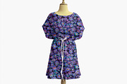 Blue Blooms - Seamless Patterns, a Pattern Graphic by texvogue (Thumbnail 5 of 16)