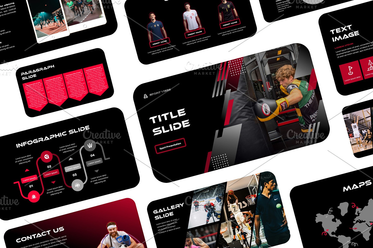 Sporty Presentation, a Presentation Template by Interpitch (Photo 1 of 8)