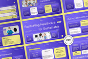 Healthcare Consulting Pitch Deck, a Presentation Template by FIBRINOSÄ (Thumbnail 1 of 7)
