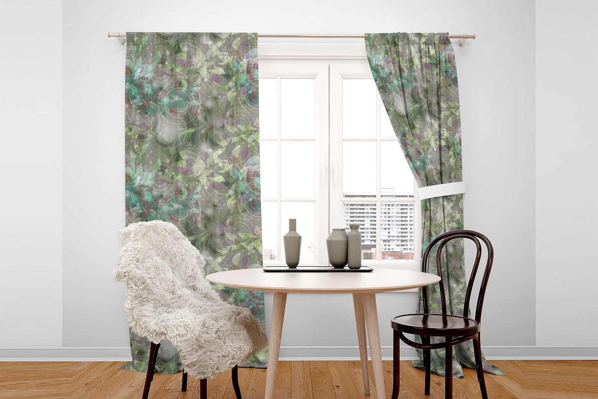 circle flower technologic, a Background Graphic by AAN Seamless Shop (Photo 1 of 3)