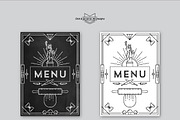 90 Linear Style Menu Designs, a Templates & Theme by Kursat Unsal (Thumbnail 22 of 23)