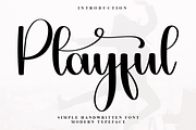 Playful, a Handwritten Font by InermediaSTUDIO (Thumbnail 1 of 7)