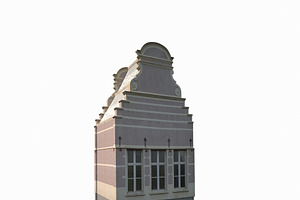 Building Facade 183 Low Poly