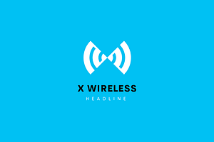 X Wireless Logo.