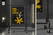 Rolling Poster Stand Mockup, an Advertising Mockup by SD Mockup (Thumbnail 2 of 3)
