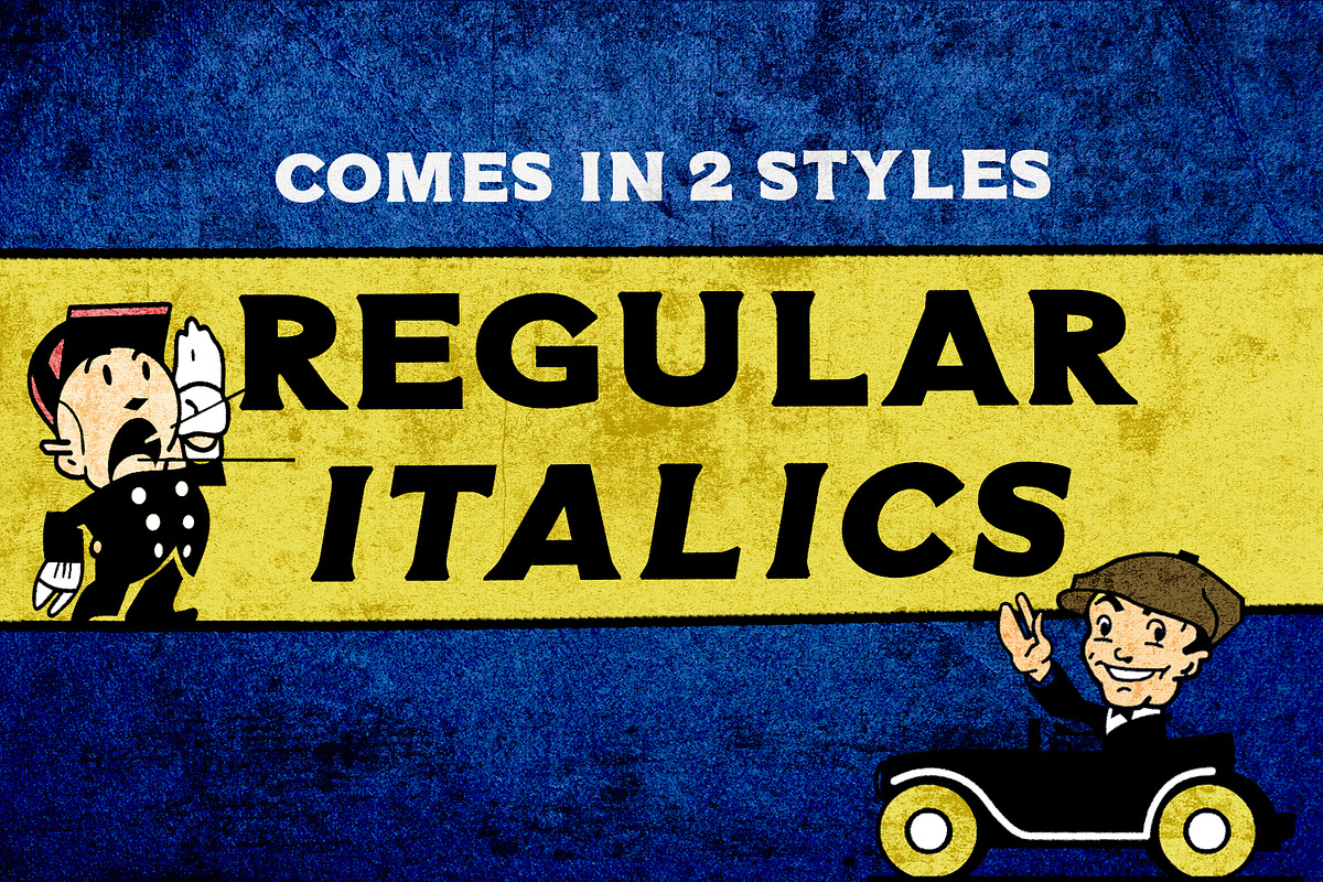 ATOMIC Typeface preview 4