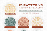 Textured Stamp Patterns, a Pattern Graphic by Anugraha Design (Thumbnail 8 of 9)