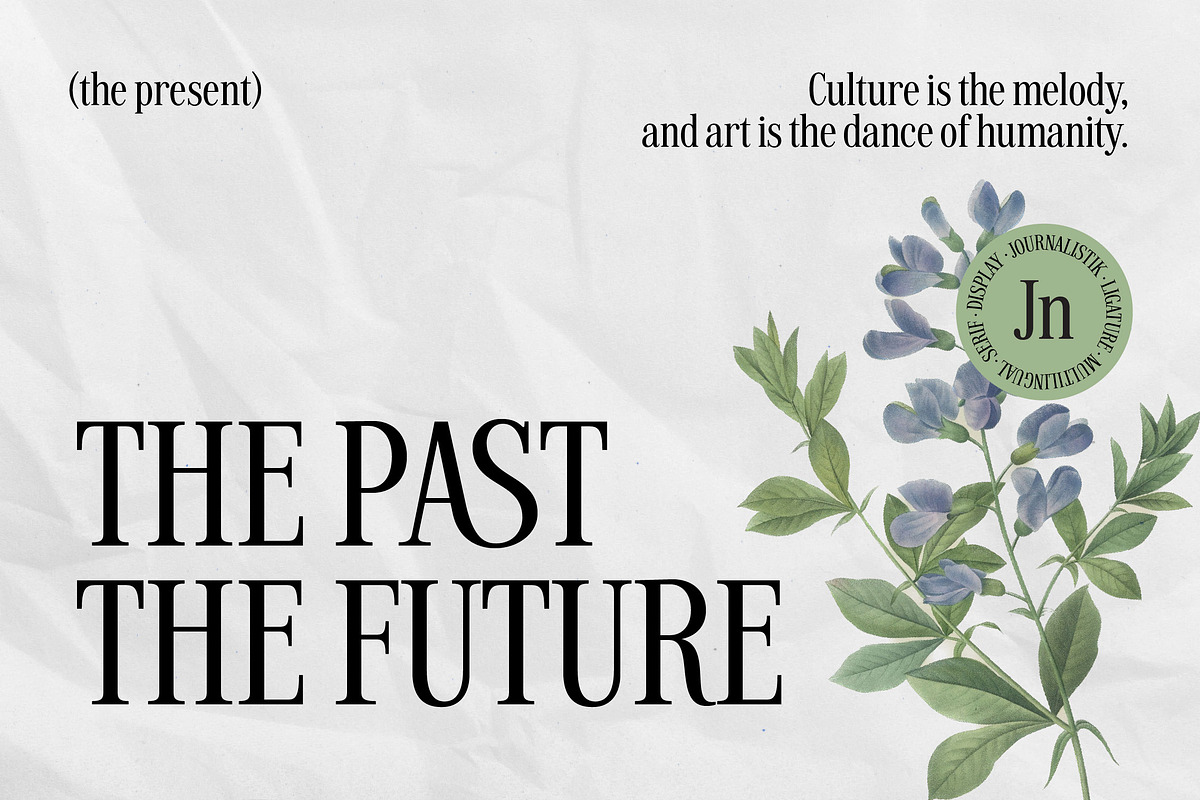 JOURNALISTIK | Multilingual Serif, a Serif Font by type peace (Photo 8 of 13)