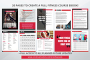 Fitness ebook Template, a Magazine Template by Blissful Pixels (Thumbnail 4 of 6)