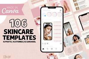 Skincare Instagram Template
