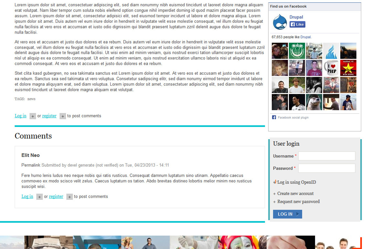 News, a Websites & App Template by WeebPal Corp (Photo 3 of 4)