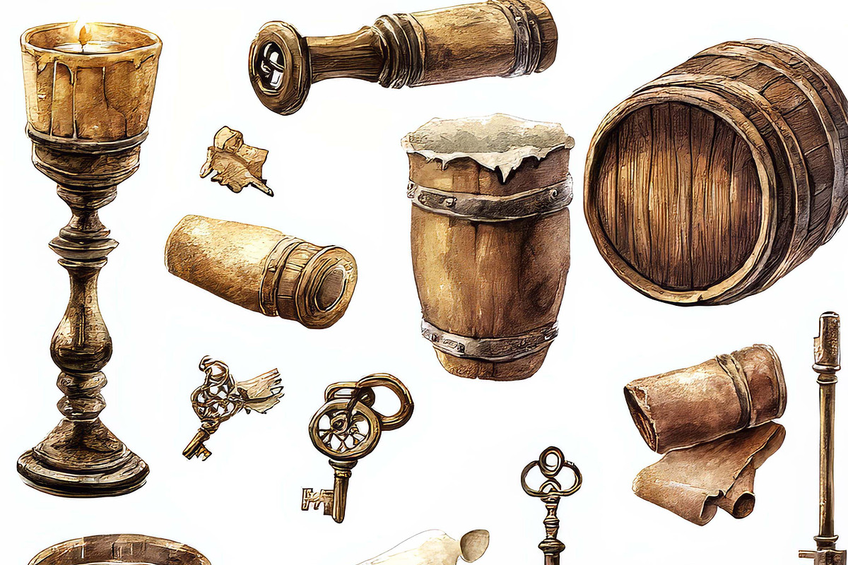 Piratecore Seamless Patterns, a Pattern Graphic by BusyDaydesign (Photo 7 of 9)