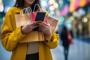 Navigating the future of shopping, a Photo by Pavel_design