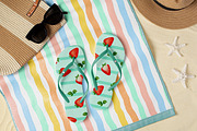 Summer fruit patterns collecrion, a Pattern Graphic by ZabolotnaArt (Thumbnail 3 of 7)