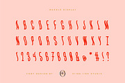 WAGGLE Display Font, a Font by PiiNK iiNK STUDiO (Thumbnail 2 of 13)
