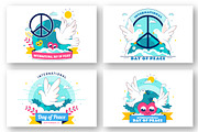 10 International Peace Day, a Person Illustration by denayunebgt (Thumbnail 2 of 4)