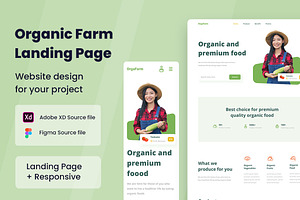 Organic Farm Web Design