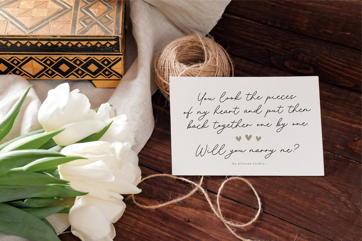 Farmhomes A Monoline Script, a Script Font by Allouse Studio (Photo 7 of 10)