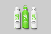 Water Bottle Mockup, a Cups & Container Mockup by AnasStudio (Thumbnail 4 of 5)