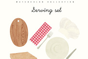 Rustic Italian Pizza Recipe Set, a Food Illustration by Sunshine Art (Thumbnail 7 of 10)