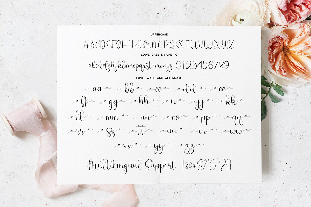 Nicola Aquine, a Script Font by Essentials Studio (Photo 7 of 8)