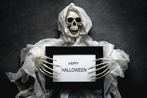 Halloween concept background, a Holiday Photo by esthermm